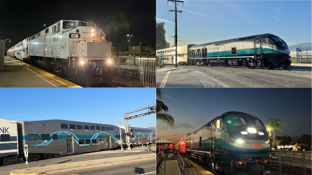 Metrolink Trains! Railfanning Covina, CA FT SCAX 856 - 12/14/2022