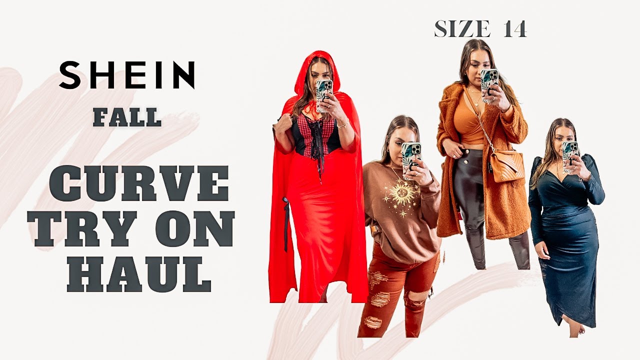 SHEIN CURVE TRY ON HAUL | HALLOWEEN COSTUMES, COATS, ACCESSORIES + MORE | ARAPANA SADEO