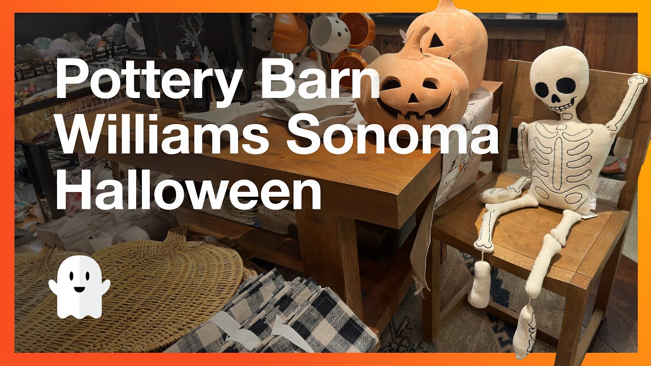 Halloween at Pottery Barn & Williams Sonoma - 2024 Store Walkthrough