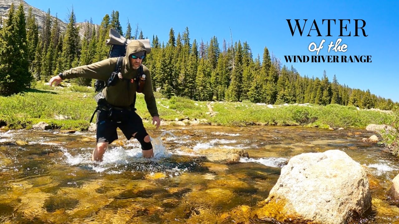 WATER IN THE WIND RIVER RANGE WYOMING