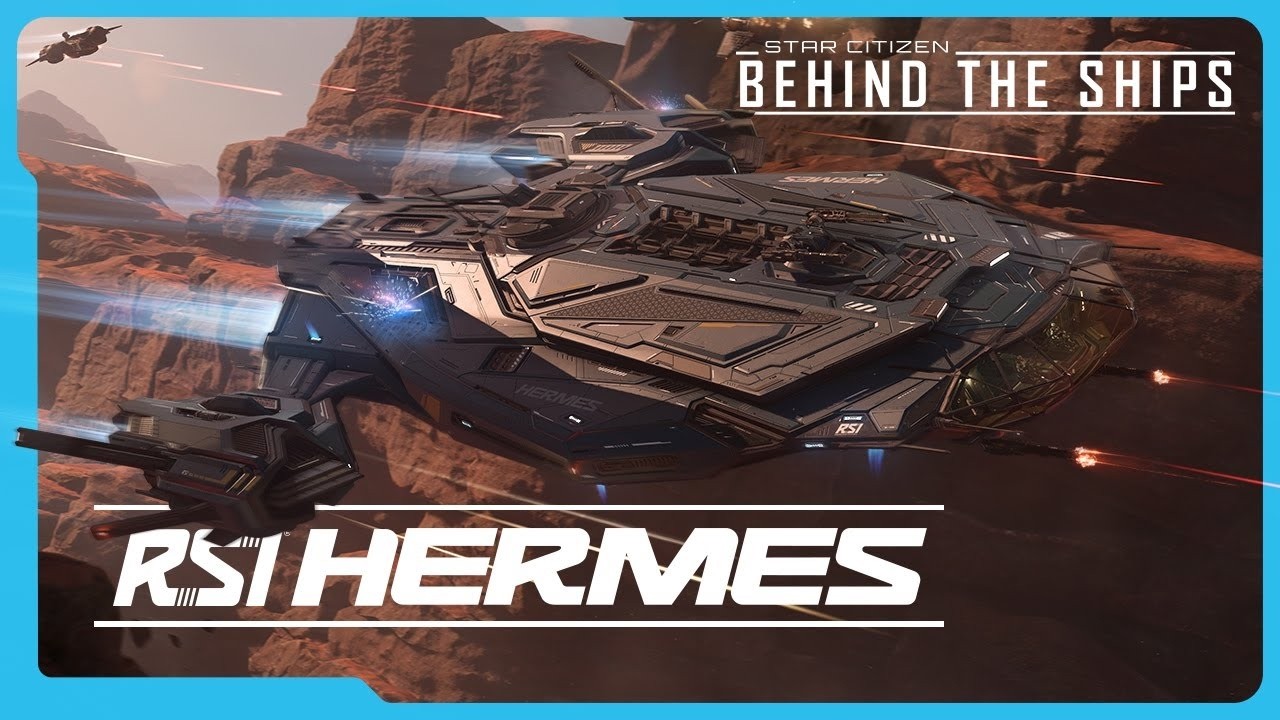 Star Citizen Behind the Ships: RSI Hermes (на рус)