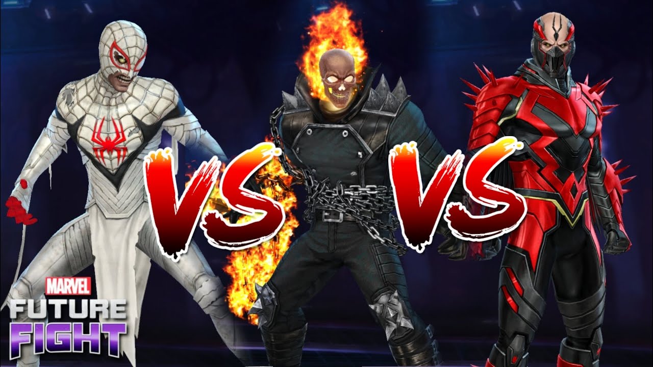 Best Halloween Seasonal Uniform Ranking 2025, Miles Morals Vs GR Vs Black Bolt | Marvel Future Fight