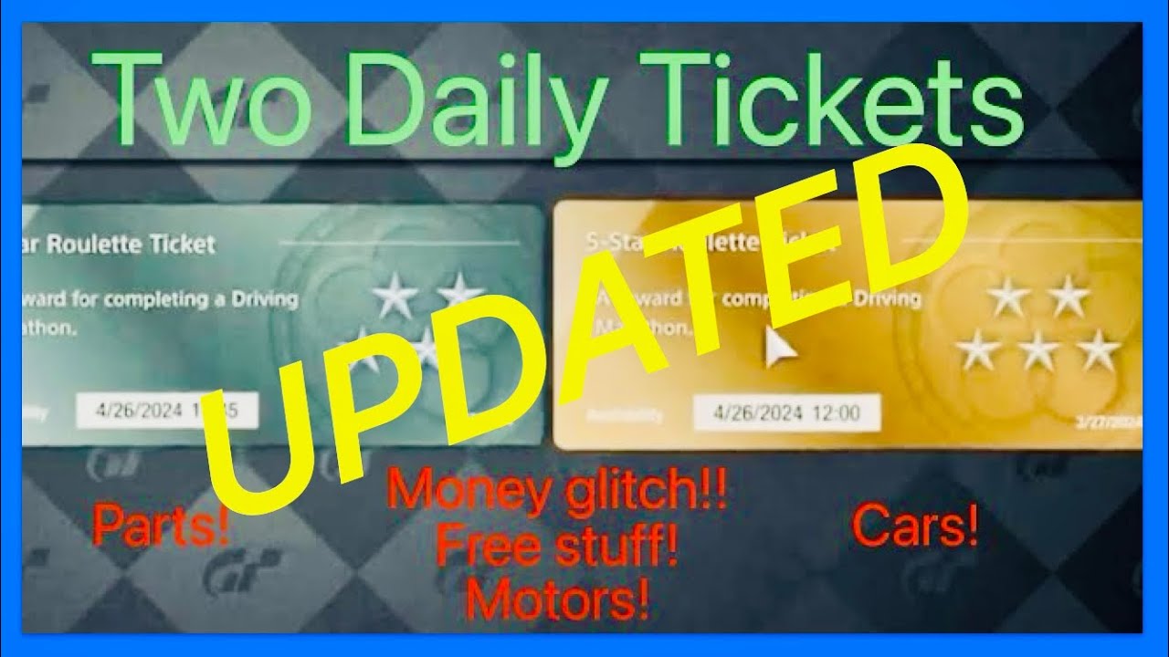 Time zone glitch is back! How to Double your daily tickets! Easy Free money/ Parts/ Engines/ Cars!