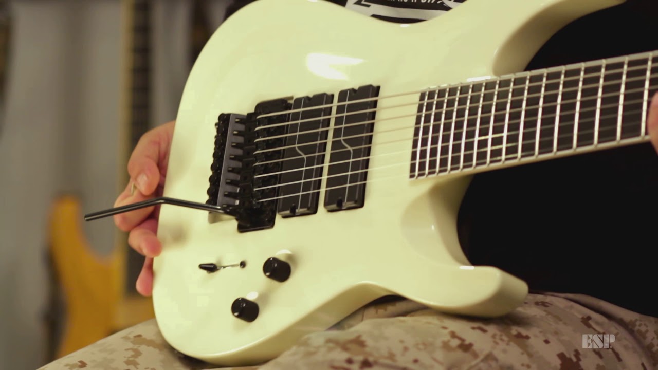 ESP Guitars: Stef's Customs - Glow-In-The-Dark Baritone 8-String (Ep 2)