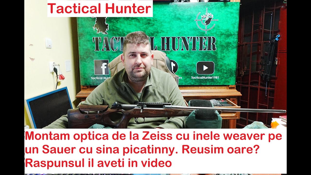 Tactical Hunter - Montam un Zeiss V8 1.8-14x50 pe o arma Sauer 101 GTI in cal. 300 win mag(part 1)