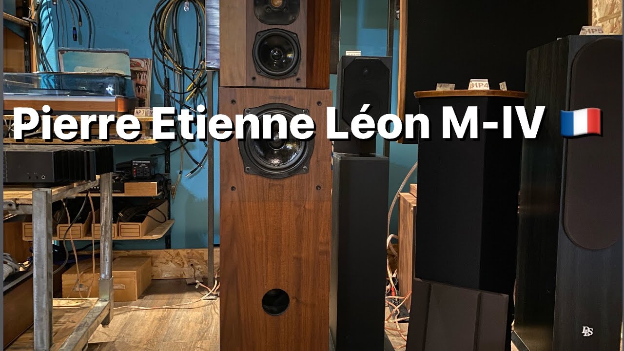 Enceinte Pierre Etienne Léon M-IV 🇫🇷 ➡️ Audioanalyse PA 90 🤞
