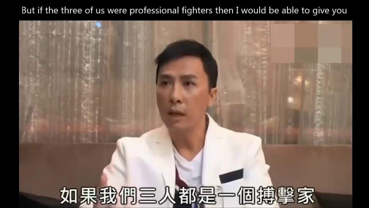 Sweet Donnie Yen Interview