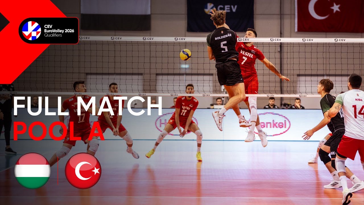 Full Match | Hungary vs. Türkiye | CEV EuroVolley 2026 | Qualification Phase M | Pool A