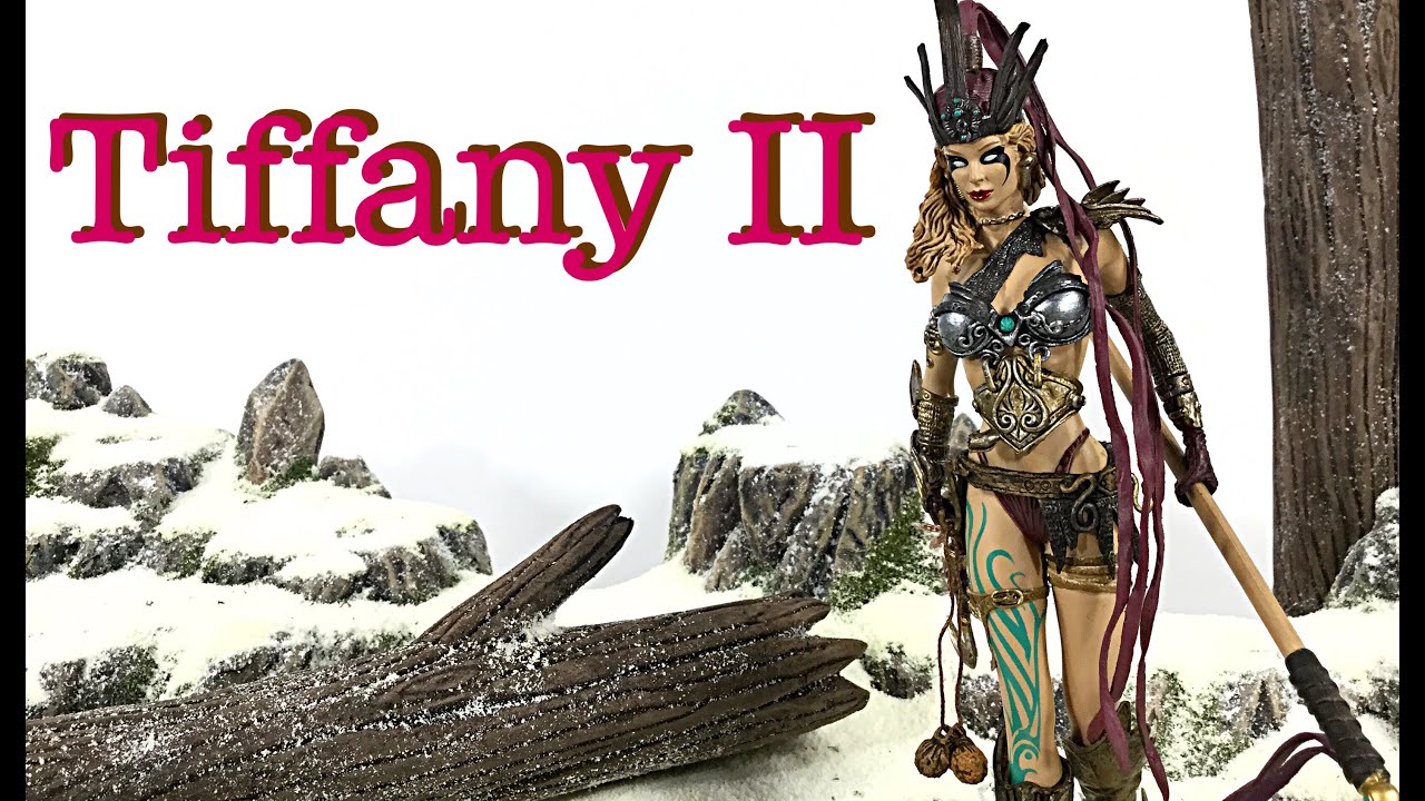 Mcfarlane Toys Spawn Series 17 TIFFANY II Throwback Action Figure Review