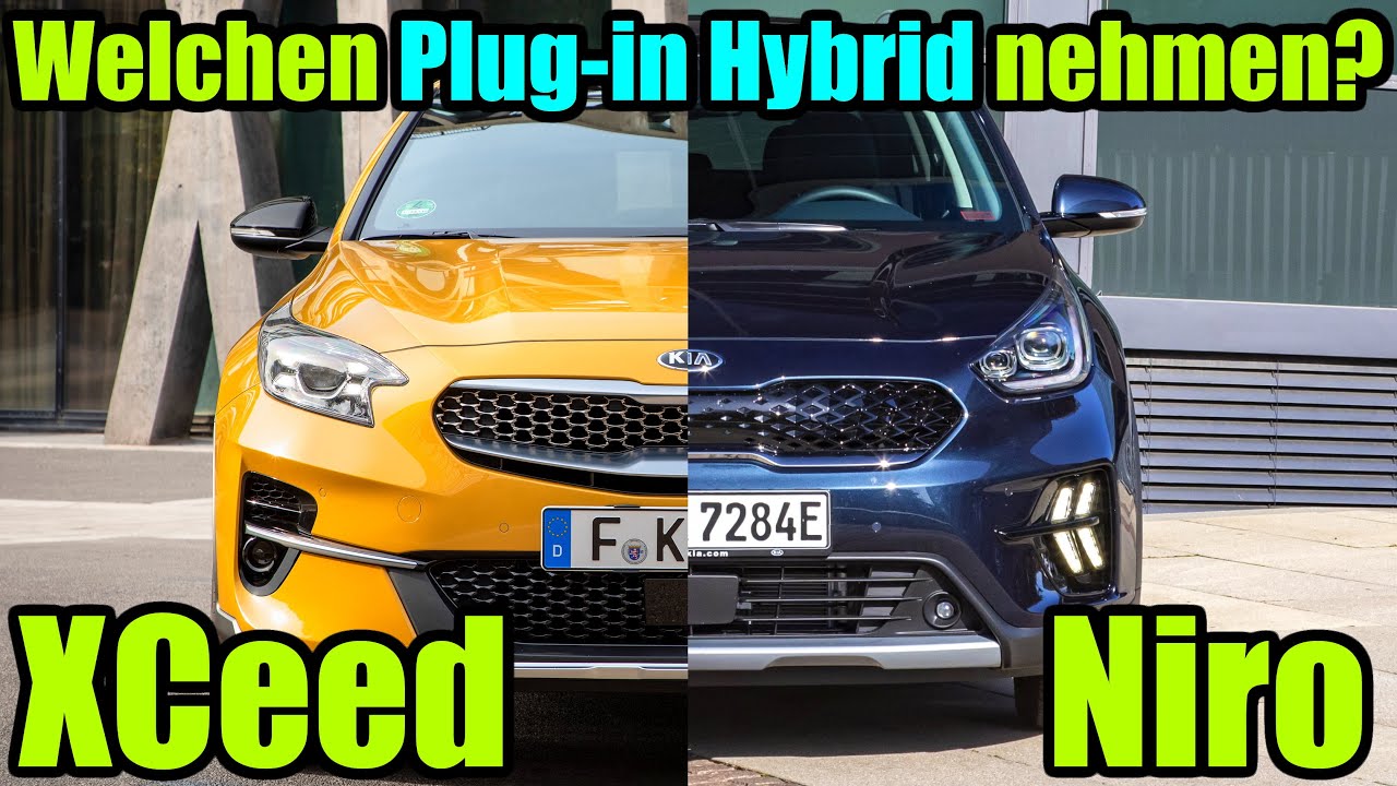 XCeed oder Niro? Welcher Kia Crossover Plug-in Hybrid ist denn der Beste PHEV? Review Test Vergleich