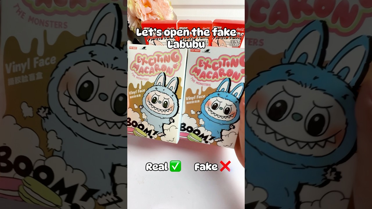 No Lafufu, Get yourself a real Labubu ❤️ #labubu #lafufu #popmart #nofakes #labubumacaron 💕