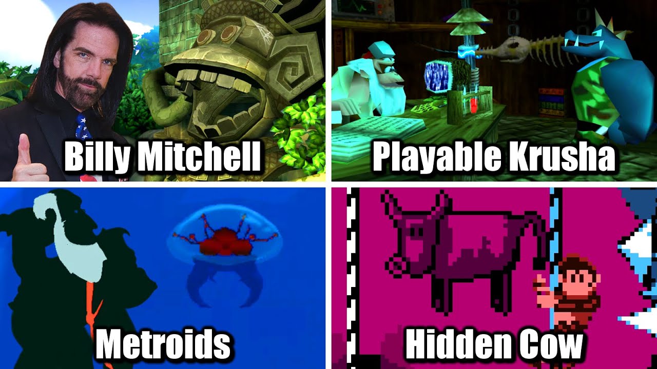 All Secrets & Easter Eggs in Donkey Kong Games (1981 - 2025)