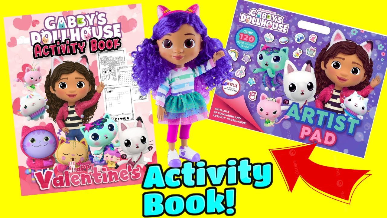 Gabby's Dollhouse Activity Pad Compilation Video