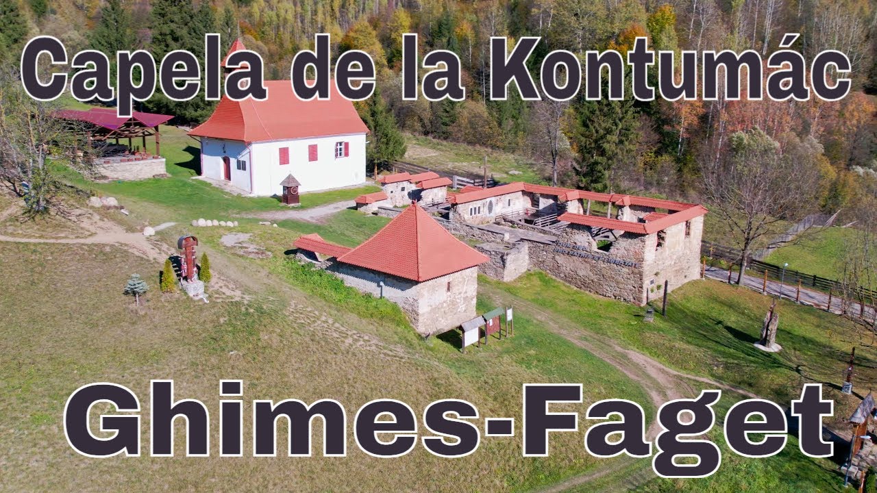 Admira Capela de la Kontumác (Contumaț) pasul Ghimes-Faget/Bacau.