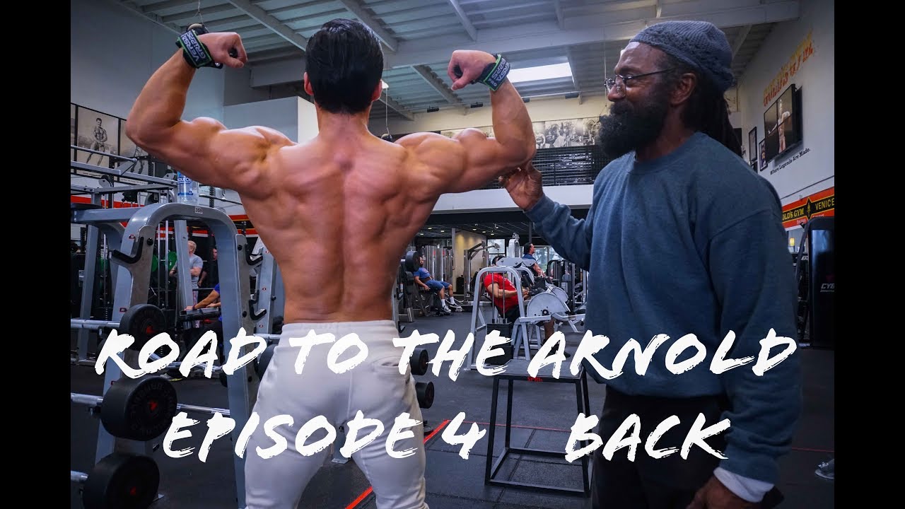 Long Wu IFBB Pro: Road to Arnold - Episode 4 Back Day