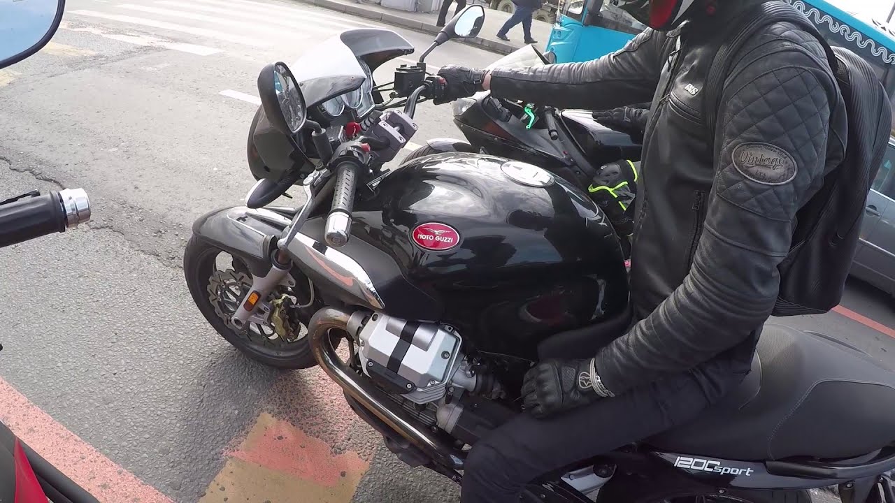 Triumph Tiger Sport 1050 vs Moto Guzzi Breva 1200 Sport acceleration