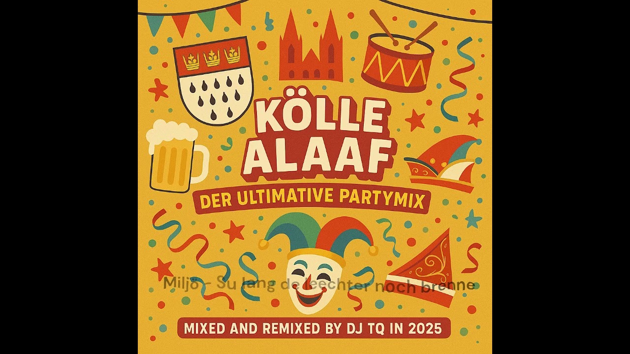 Karneval 2025 – Kölle Alaaf! 🎉 Der ultimative Karnevals-Party-Mix | DJ TQ | Nonstop Mix