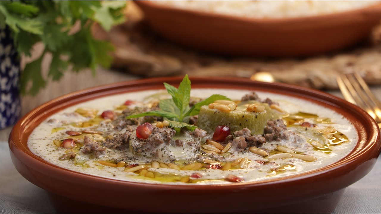 الخيارية باللبن طبق تراثي سهل و سريع و طعم و لا اروع 😋 🥰