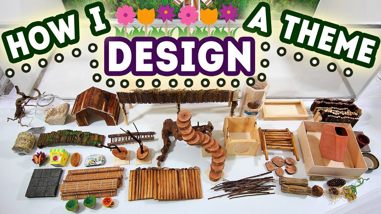 Setting Up & Decorating My Hamster's Cage! How I Design A Cage Theme