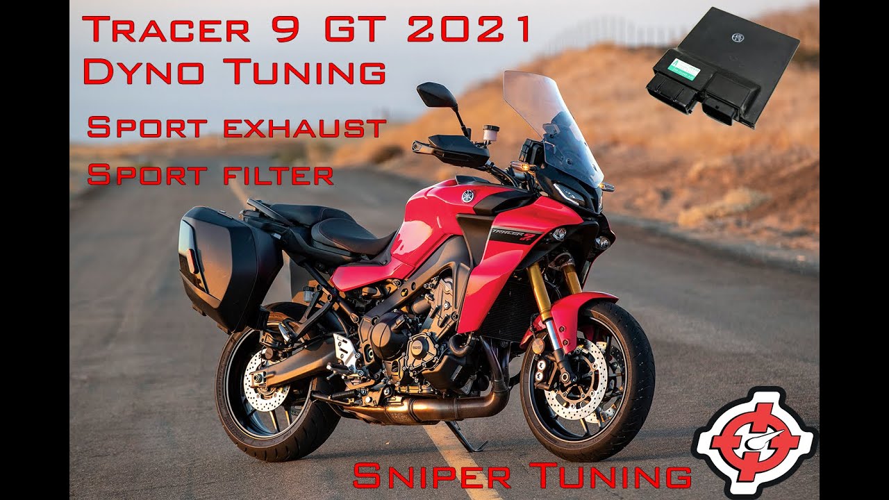 Yamaha Tracer 9 GT 2021 - Дино Тест + ECU Ремап - какви са резултатите?