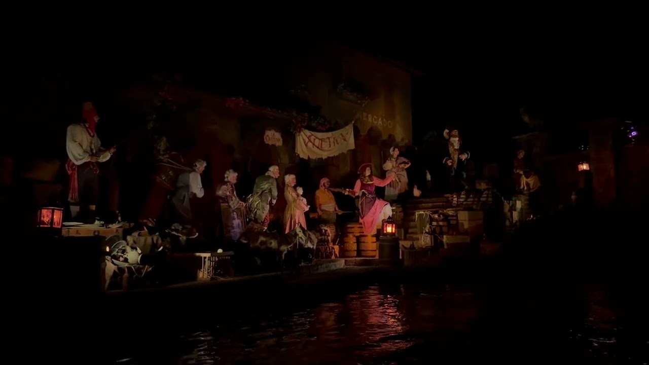 MAGIC KINGDOM - Pirates of the Caribbean FULL RIDE SEP 2025