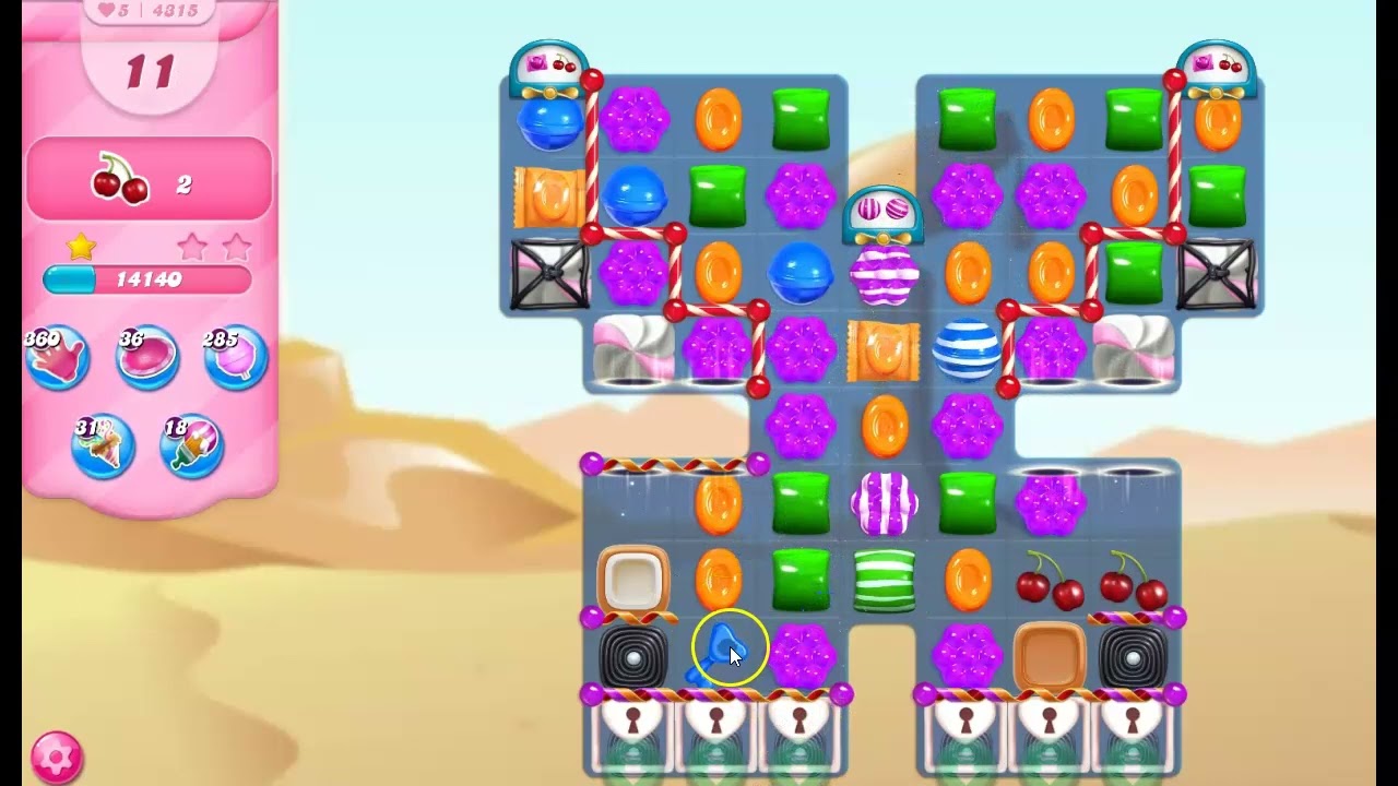 Candy Crush Level 4315 Talkthrough, 23 Moves 0 Bosoters