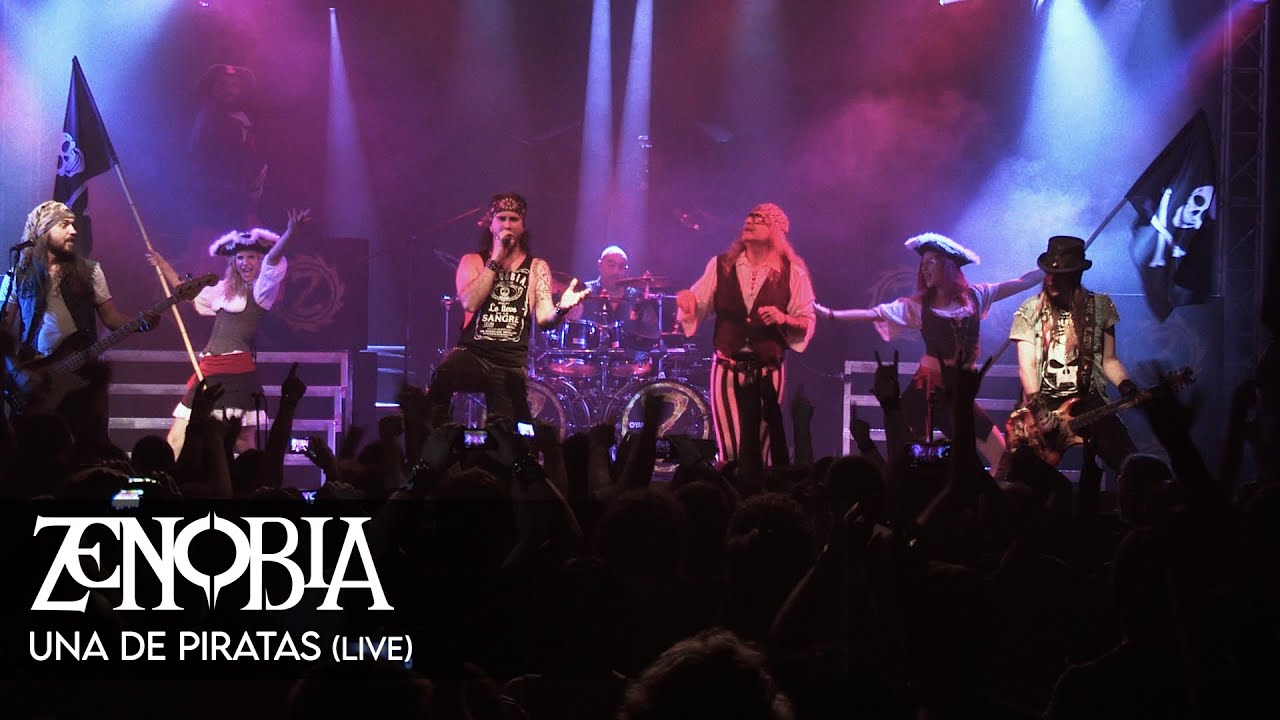 ZENOBIA - Una de piratas [Live] (Videoclip Oficial) ft. Óscar Sancho, Lujuria