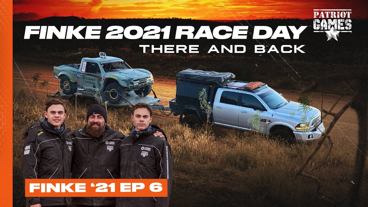 Finke 2021 Race Day 2 - There And Back