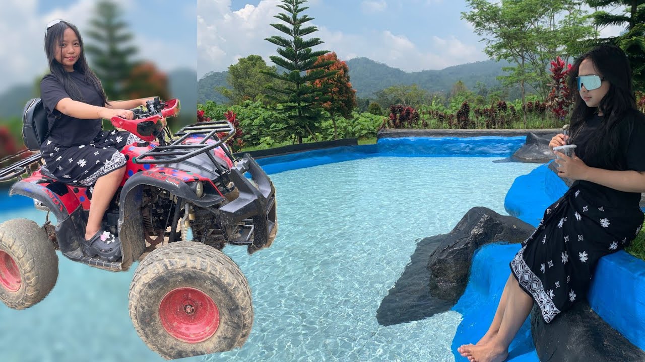 Vlog keseruan main di New World Baturaden bareng keluarga