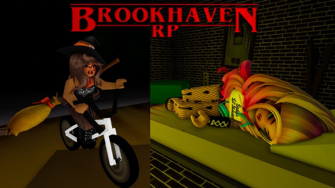 NOTRE PIRE SOIRÉE D'HALLOWEEN 🎃 SUR BROOKHAVEN 🏡 RP ! Roblox horror movie