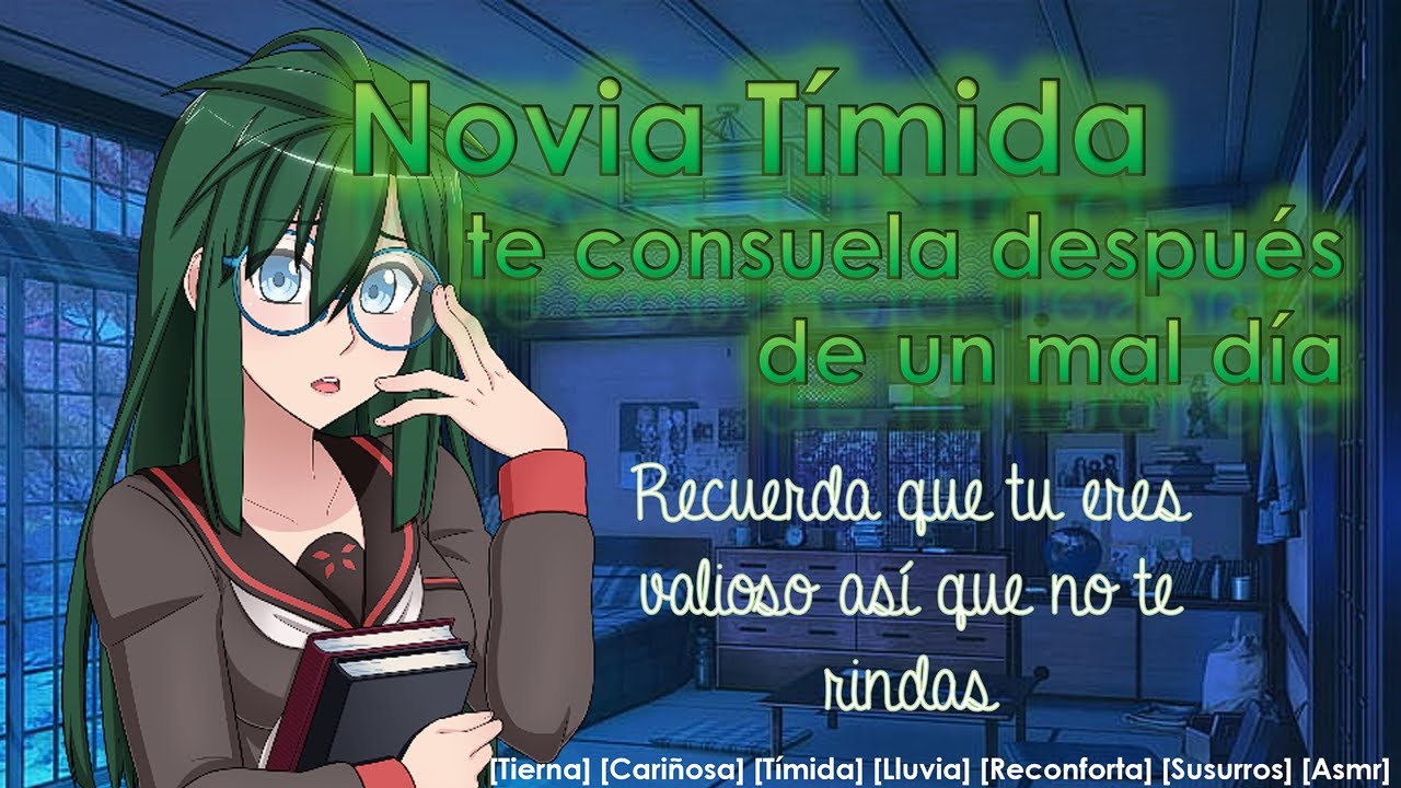 Novia Tímida te apoya después de un mal día  (Asmr Roleplay) [Novia, Deredere, amor, susurros] [F4M]