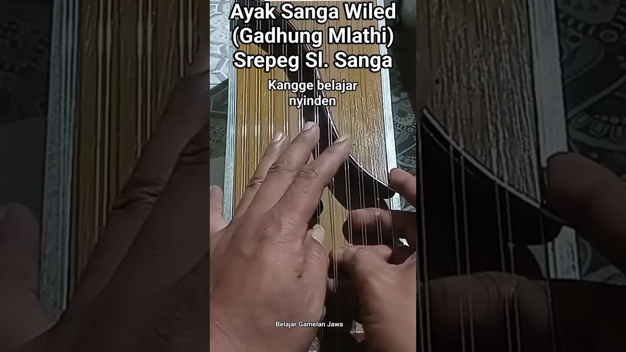 Siter kanggo nyinden ayak 9 wiled gadhung mlathi menawi wonten sing ajenge blajar nyindhen srepeg1.9