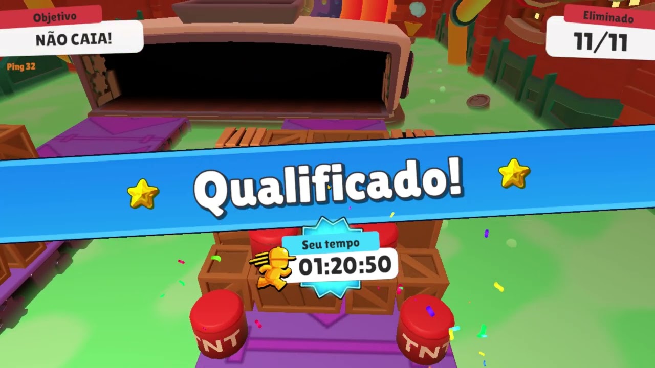 08 - Jogando Stumble Guys