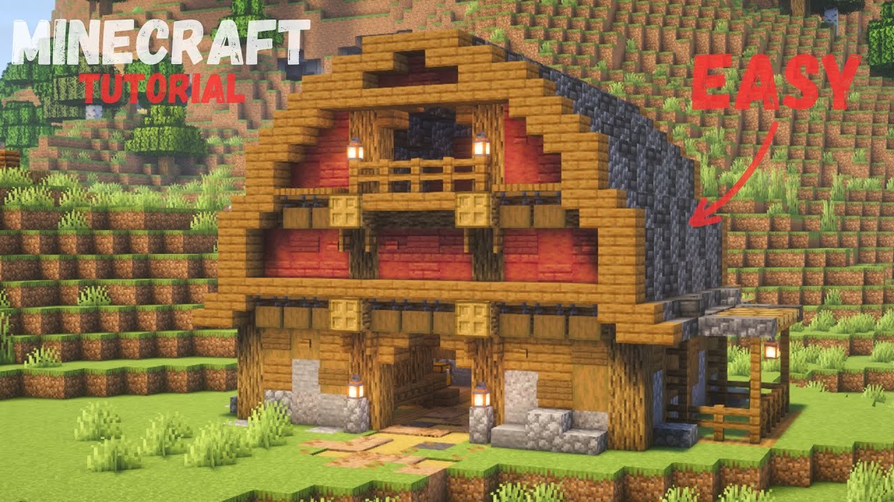 Animal Barn : A Minecraft Tutorial