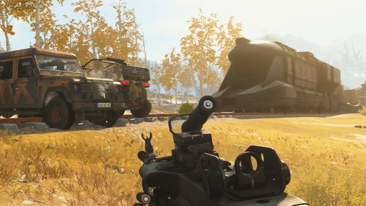 CAN YOU STOP THE TRAIN in Warzone?