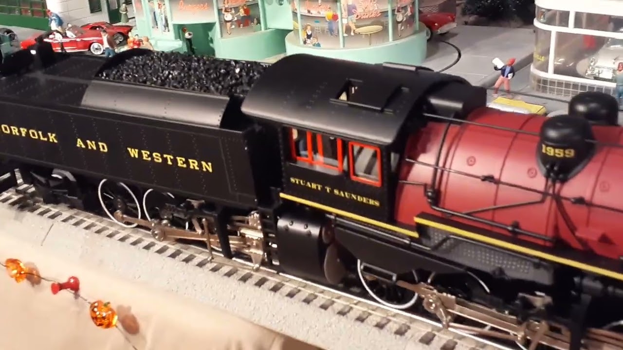 Lionel Vision Line Norfolk & Western Triplex Train Loft Exclusive Part 2