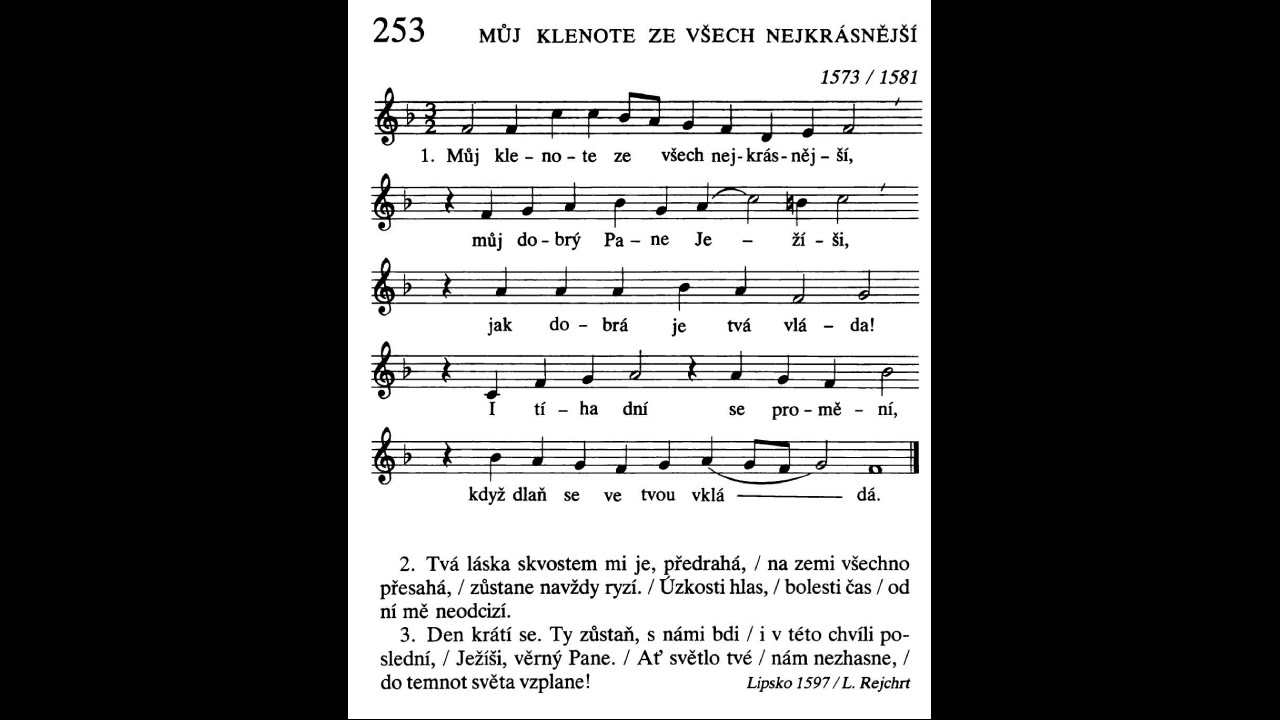 EZ 253 Můj klenote ze všech nejkrásnější
