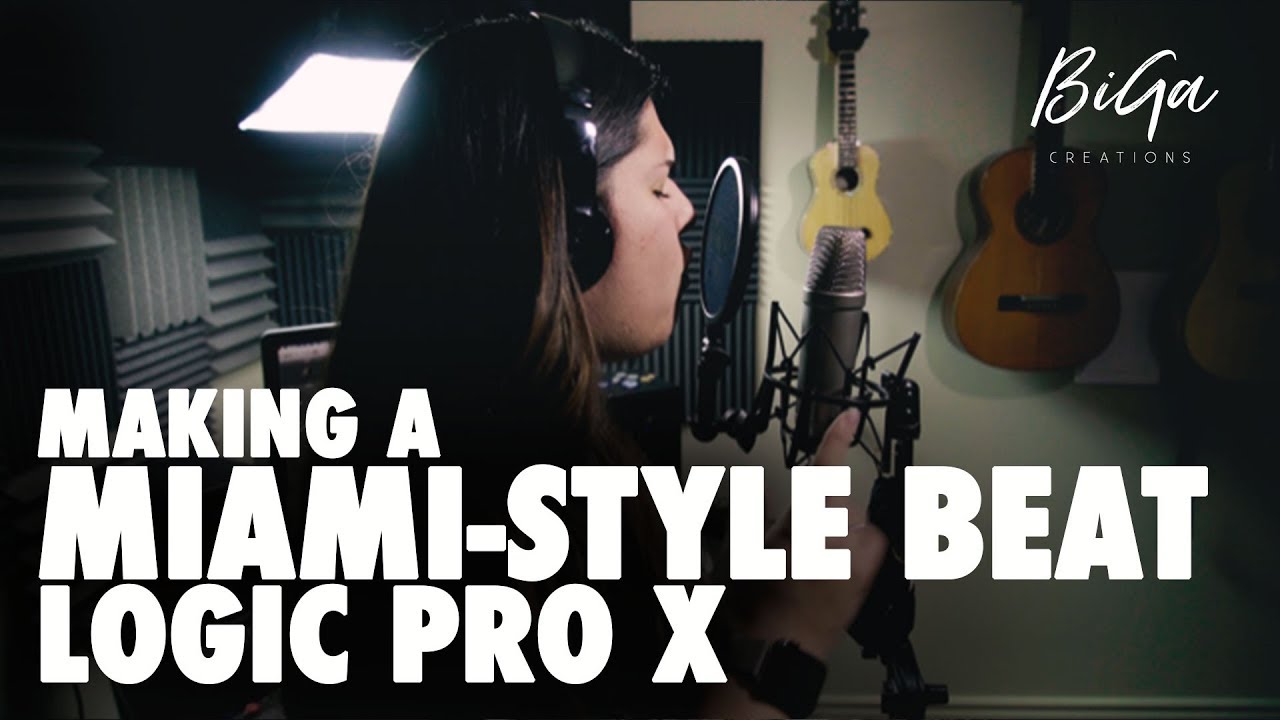 Making a Miami Style Beat [Logic Pro X]