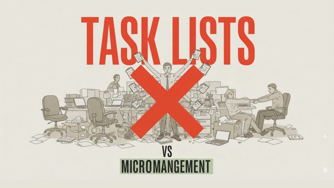 Task Lists vs Micromanagement