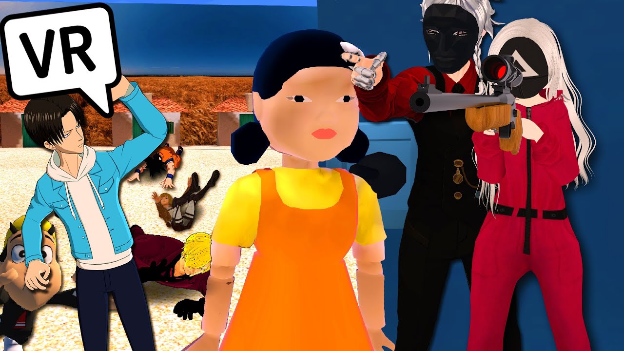 🚸NO TE MUEVAS‼️ | SQUID GAMES VR | VRCHAT