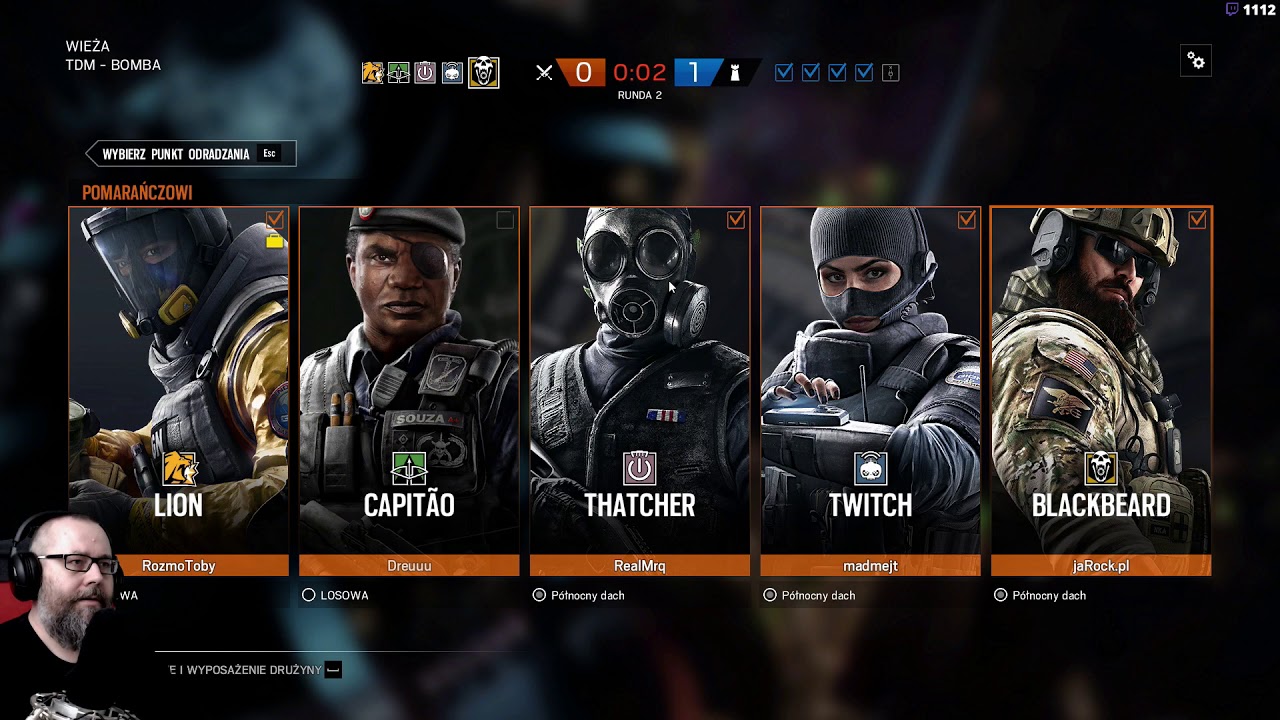 ROCK ZBANOWANY W R6 - Twitch / Funny Moments