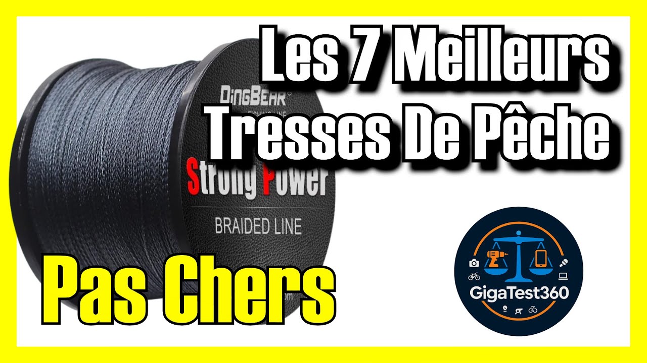 🎣🔥 Les 7 MEILLEURS Tresses De Pêche PAS CHERS sur Amazon [2026]✅[Qualité/Prix] fil tressé