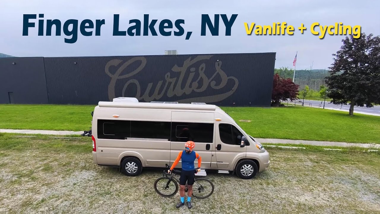 Finger Lakes Vanlife & Tough Rides | Keuka Lake Loop, Gravel Climb & Harvest Hosts