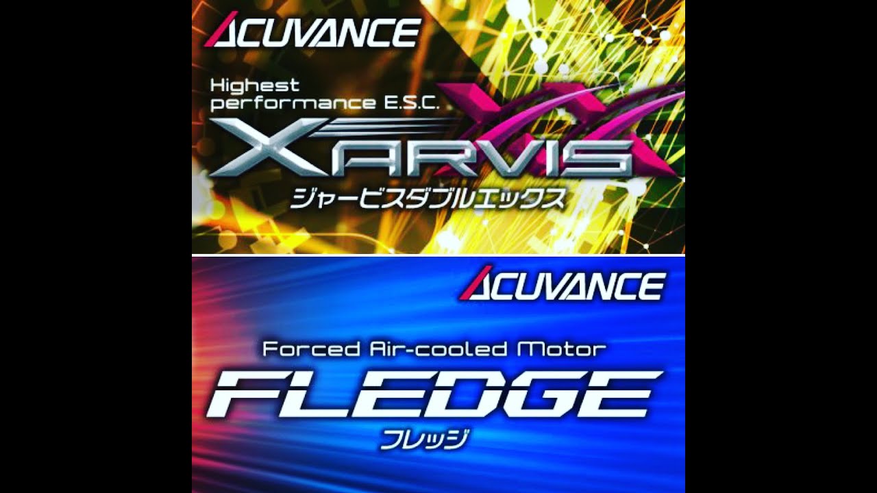 [ACUVANCE XARVIS XX and FLEDGE motor]Test lowgrip track! 7px SBUS SETUP rc drift car yokomo yd2