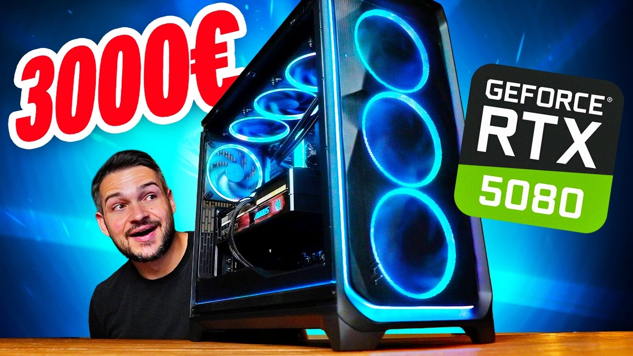 3000&euro; GAMING PC mit RTX 5080!! Zusammenbau & Test (2025)