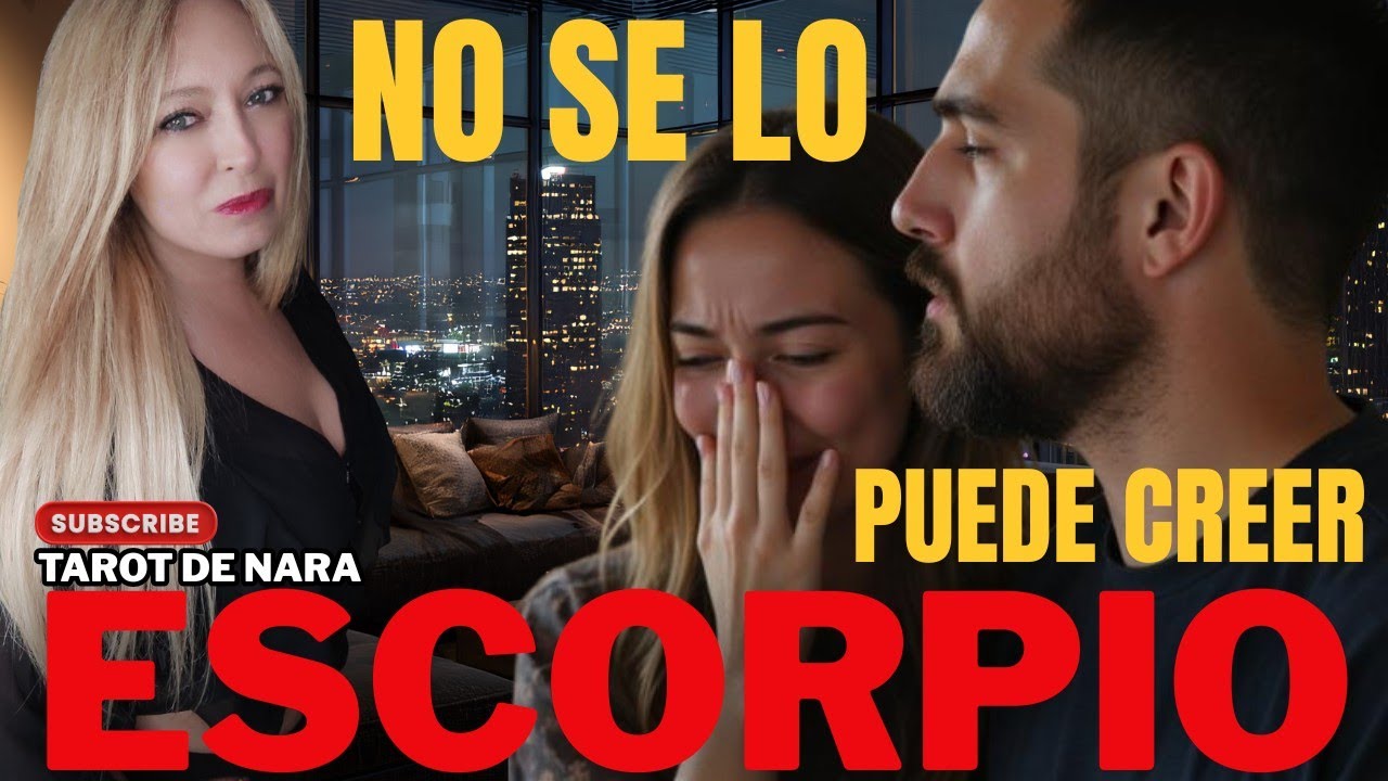 ESCORPIO♏ESTAN PASANDO POR SU GRAN CAÍDA DE EGOS!QUE SIGAS ADELANTE Y QUE SE TE VEA MEJOR QUE NUNCA!