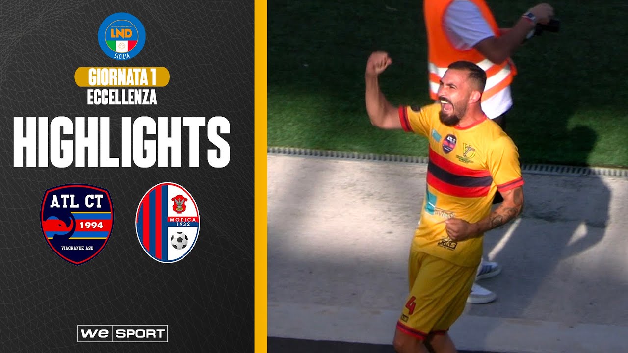 Atletico Catania Viagrande vs Modica (Eccellenza - Girone B - Giornata 1)