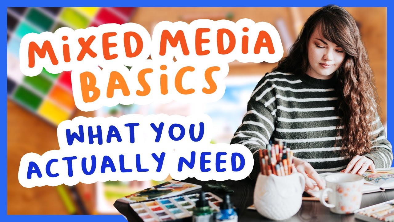 My ultimate guide to mixed media art supplies! 🎨✏️