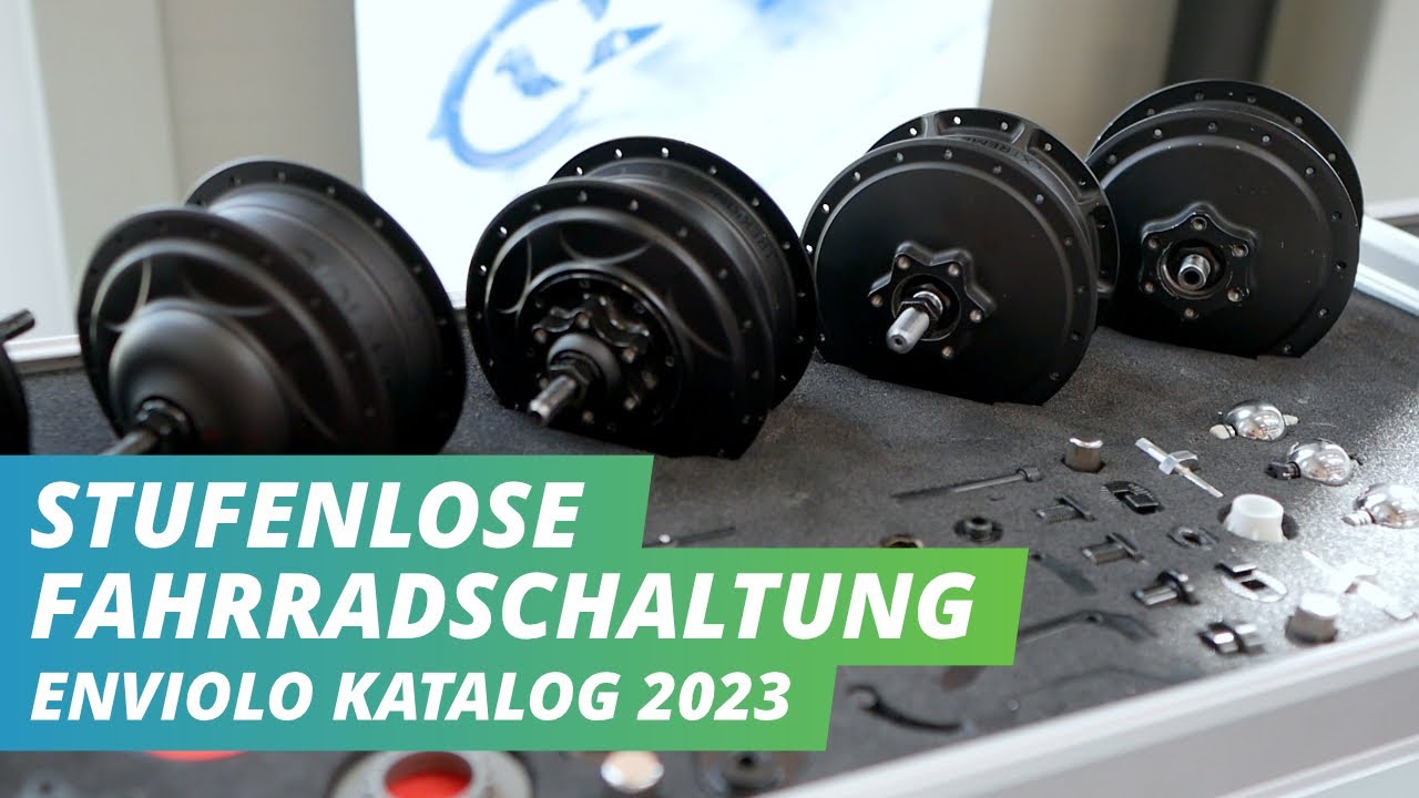 Enviolo Katalog 2023 stufenlose Fahrradschaltung | Elektrofahrrad24.de