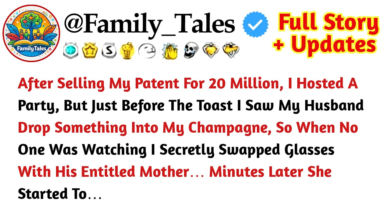 After Selling My Patent For $20 Million, I Hosted A Party — But Just Before The Toast I Saw My...